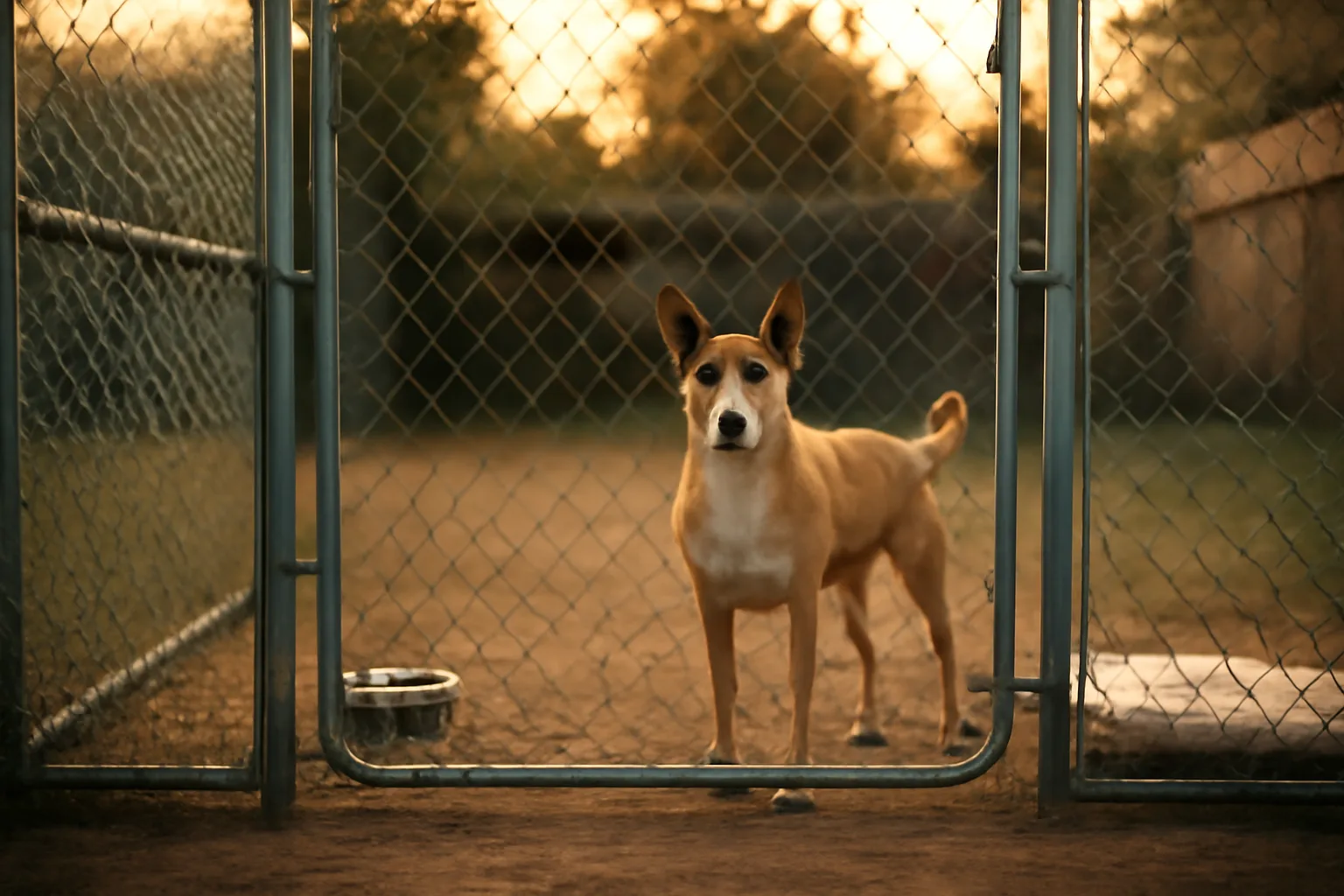 Backyard kennel setup illustrating what an ACT dog breeder register inspection reviews